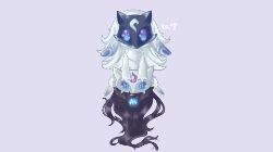 Chibi Kindred by Tl (2) HD Wallpaper Fan Art Artwork League of Legends lol