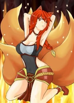 Foxfire Ahri by Darmin_逹明 League of Legends Artwork Wallpaper lol Fan Art