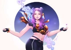 K/DA Kai'Sa by Elize-Chan HD Wallpaper Background Fan Art Artwork League of Legends lol