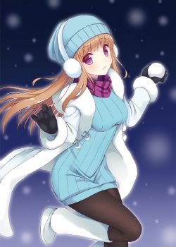 Snow Day Syndra by こげ肉 HD Wallpaper Fan Art Artwork League of Legends lol