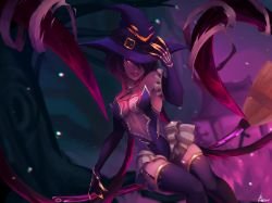 Bewitching Evelynn (Concept) by EvBel HD Wallpaper Background Fan Art Artwork League of Legends lol