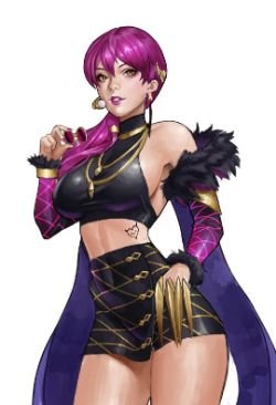 K/DA Evelynn by Jehong Song HD Wallpaper Background Fan Art Artwork League of Legends lol