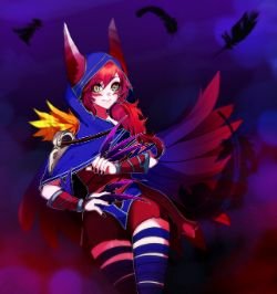 Xayah by SAVIKO HD Wallpaper Fan Art Artwork League of Legends lol