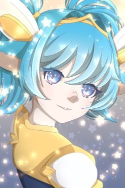 Star Guardian Poppy by emorrie HD Wallpaper Background Fan Art Artwork League of Legends lol