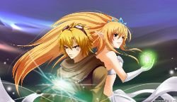 Ezreal & Janna by 六月の兎 HD Wallpaper Fan Art Artwork League of Legends lol (2)
