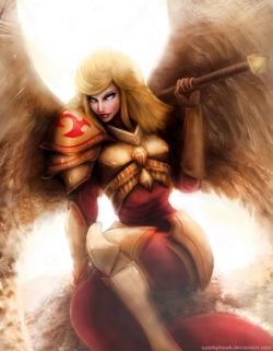 Kayle by Lestowitel HD Wallpaper Fan Art Artwork League of Legends lol