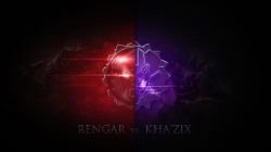 Rengar & Kha'Zix Symbol by Extraqt (19) HD Wallpaper Fan Art Artwork League of Legends lol