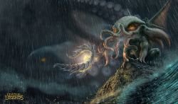 Fizz Of The Ocean Depths by DottorFile HD Wallpaper Fan Art Artwork League of Legends lol