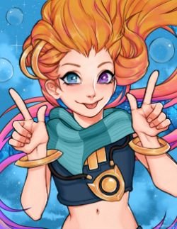 Zoe by nepheloyd HD Wallpaper Background Fan Art Artwork League of Legends lol