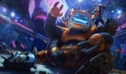 Nunu Bot Splash Art Update Rework HD 4k Wallpaper Background Official Art Artwork League of Legends lol (3)