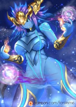 Sexy Female Aurelion Sol by TorahimeMax HD Wallpaper Artwork Fan Art League of Legends lol