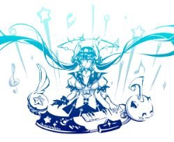 Star Guardian Sona by Paddy-F HD Wallpaper Background Fan Art Artwork League of Legends lol
