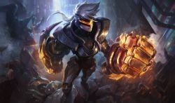 PROJECT: Vi Splash Art HD 4k Wallpaper Background Official Art Artwork League of Legends lol