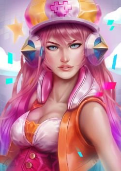 Arcade Miss Fortune by emametlo HD Wallpaper Fan Art Artwork League of Legends lol