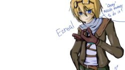 Ezreal by nafushi HD Wallpaper Fan Art Artwork League of Legends lol