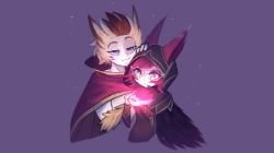 Xayah & Rakan by MidoriNemurase (2) HD Wallpaper Fan Art Artwork League of Legends lol
