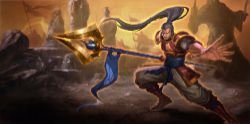 Imperial Xin Zhao Splash Art HD 4k Wallpaper Background Official Art Artwork League of Legends lol