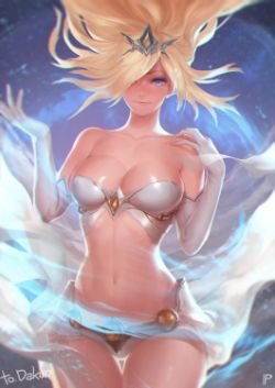 Sexy Janna by instantip HD Wallpaper Fan Art Artwork League of Legends lol