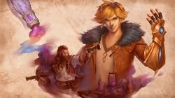 Ezreal Rework (The Curators Gambit) Lore HD Wallpaper Background Official Art Artwork League of Legends lol (2)