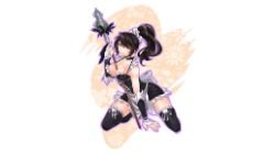 French Maid Nidalee by ㄒㄒ★シシィ HD Wallpaper Fan Artwork League of Legends lol