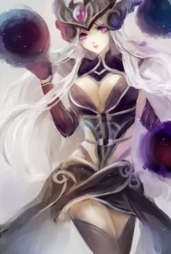 Syndra by 冷盔Lk HD Wallpaper Fan Art Artwork League of Legends lol