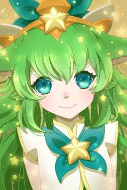 Star Guardian Lulu by emorrie HD Wallpaper Background Fan Art Artwork League of Legends lol