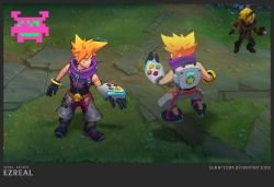 Arcade Ezreal Concept by sunnykoda