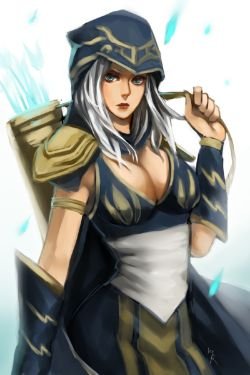 Ashe by 兔伯 HD Wallpaper Fan Art Artwork League of Legends lol