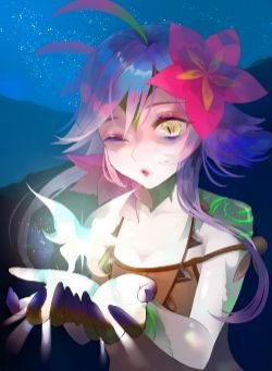 Neeko by なちゃら HD Wallpaper Background Fan Art Artwork League of Legends lol