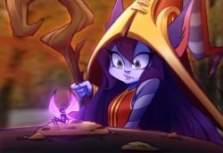 Lulu by Sakyuvi HD Wallpaper Background Fan Art Artwork League of Legends lol