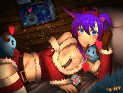 Christmas Lulu by Frown HD Wallpaper Fan Art Artwork League of Legends lol