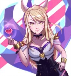 K/DA Ahri by Exthalia HD Wallpaper Background Fan Art Artwork League of Legends lol