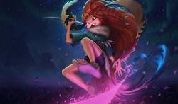Zoe by razz HD Wallpaper Background Fan Art Artwork League of Legends lol