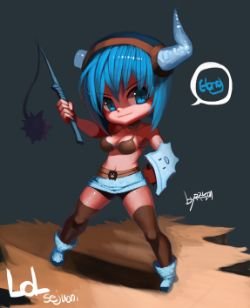 Sejuani by chrier HD Wallpaper Fan Art Artwork League of Legends lol