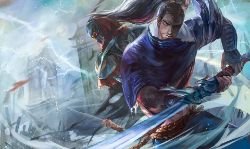 Yasuo by OrekiGenya (3) League of Legends Artwork Wallpaper lol