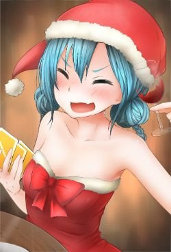 Christmas Jinx by ななべ HD Wallpaper Fan Art Artwork League of Legends lol