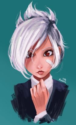 Riven by hujunisei HD Wallpaper Background Fan Art Artwork League of Legends lol