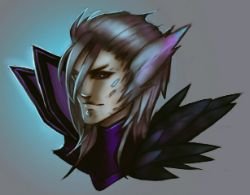 Ravenborn Rakan Close Up (Skin Concept) by Sayomi96 (2) HD Wallpaper Fan Art Artwork League of Legends lol