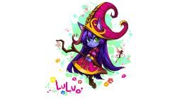 Lulu by KATE.W (2) HD Wallpaper Fan Art Artwork League of Legends lol