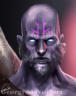 Ryze Portrait by G-manbg HD Wallpaper Fan Art Artwork League of Legends lol