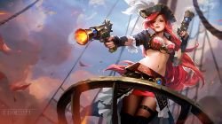Miss Fortune by chibi-oneechan HD Wallpaper Background Fan Art Artwork League of Legends lol