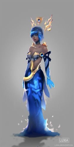 Victorious Karma by Luxial HD Wallpaper Fan Art Artwork League of Legends lol