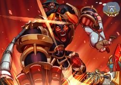 Alistar by chanseven HD Wallpaper Artwork Fan Art League of Legends lol