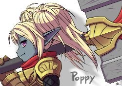 Poppy by FullMeTalAof HD Wallpaper Fan Artwork League of Legends lol