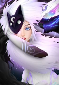 Kindred by harutosuzumiya21 HD Wallpaper Fan Art Artwork League of Legends lol