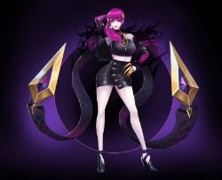 K/DA Evelynn by drogod HD 4k 6k Wallpaper Background Fan Art Artwork League of Legends lol