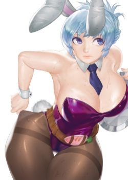 Battle Bunny Riven by bling HD Wallpaper Fan Art Artwork League of Legends lol