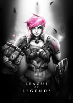 Vi by wacalac HD Wallpaper Fan Art Artwork League of Legends lol HD Wallpaper Fan Art Artwork League of Legends lol