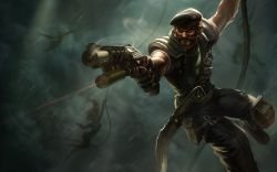 Special Forces Gangplank Splash Art 4k HD Wallpaper Official Artwork League of Legends lol