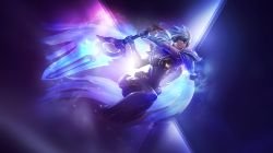 Dawnbringer Riven by Iskierka0 HD Wallpaper Background Fan Artwork League of Legends lol
